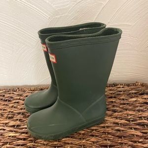 Toddler boys hunter rain boots